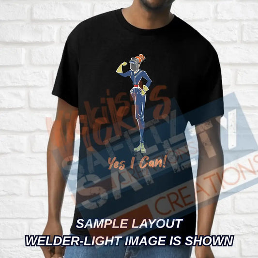 Adult Unisex Cotton T-Shirt-Yes I Can Collection (Asst. Colors & Designs) Adult Clothing