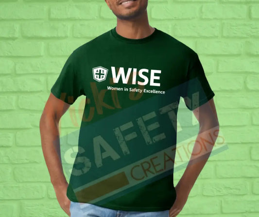 Basic Adult Unisex Cotton T-shirt up to 5X (Asst Colors)-WISE ADULT-Small / Dark Green Adult Clothing