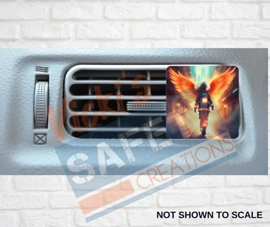 Car Vent Clip - Firefighter Angels (Asst. Designs) Female Firefighter Angel car accessory