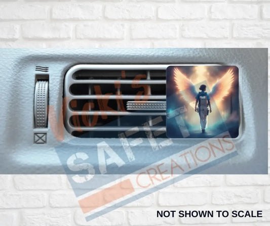 Car Vent Clip - Law Enforcement Angels (Asst. Designs) Female Police Angel car accessory