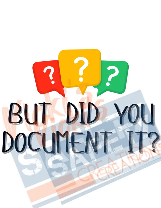 Did you document it? (Adult Youth Toddler Infant Sizes) Adult Clothing
