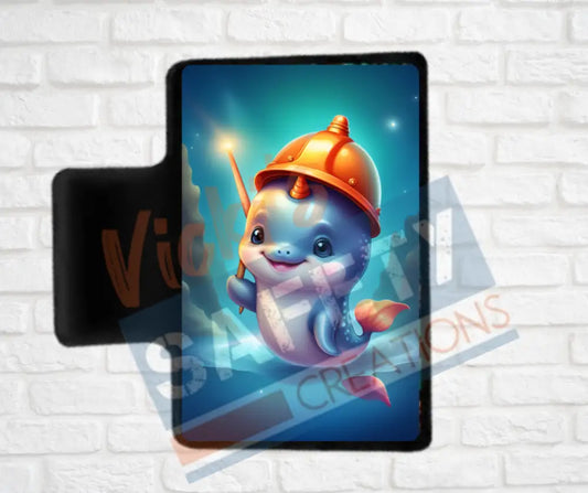 Hair Claw Clips-Narwhal (asst. health & safety designs) Hard hat Narwhal / 2’’-Small Hair Accessories