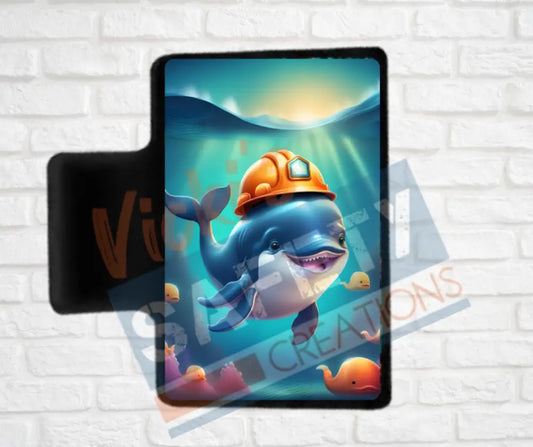 Hair Claw Clips-Whale (asst. health & safety designs) Hard hat Whale / 2’’-Small Hair Accessories