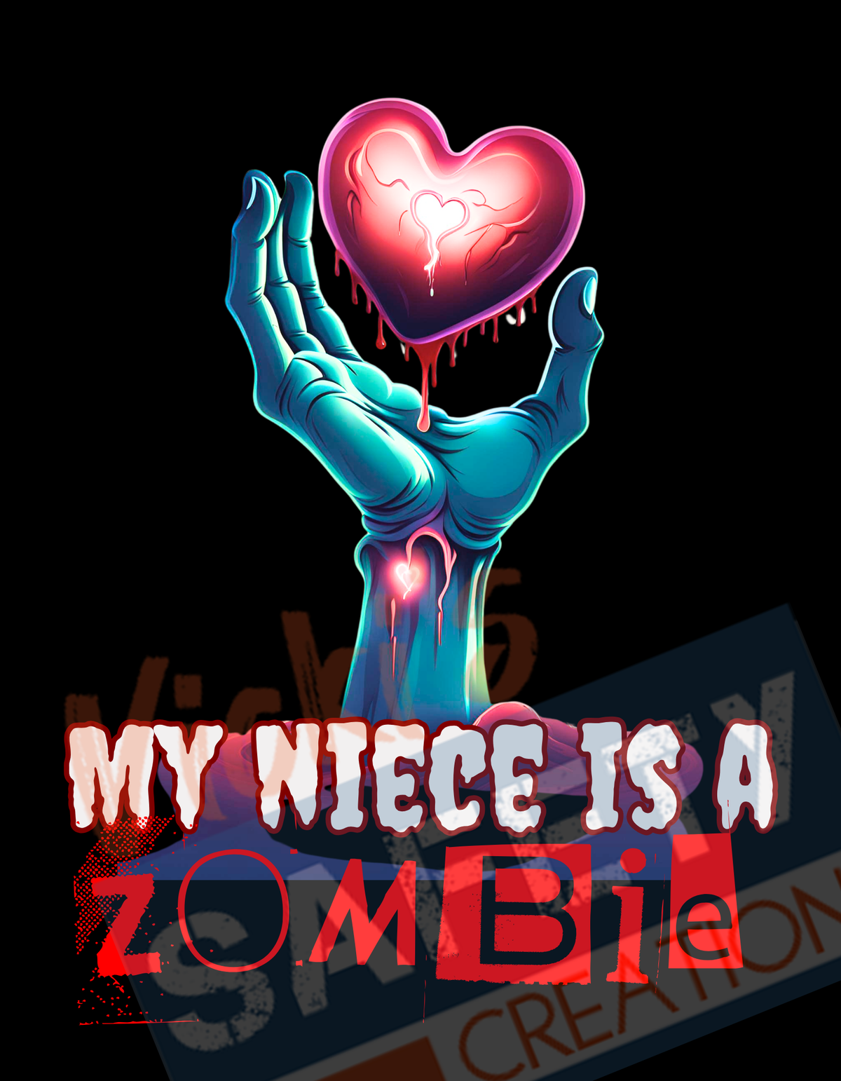 Zombie Tops (Adult, Youth, Toddler, Infant Sizes)