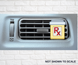 Car Vent Clip - RX Bottle