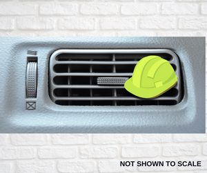 Car Vent Clip - Hi-Vis Hard Hat