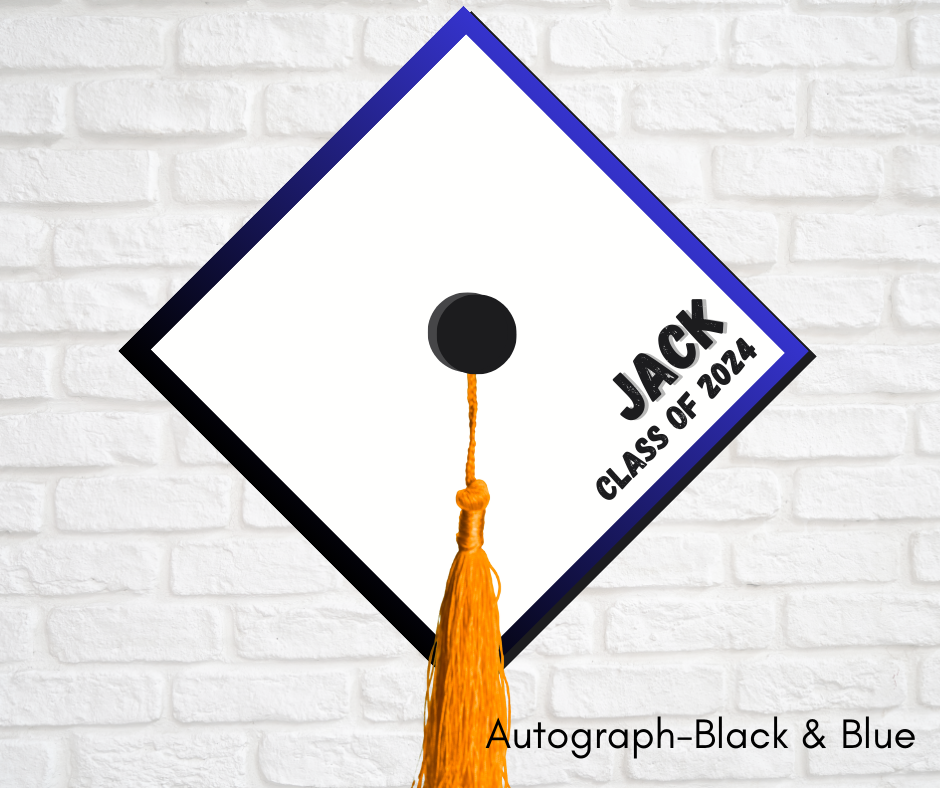 Grad Cap Topper - Autograph Topper