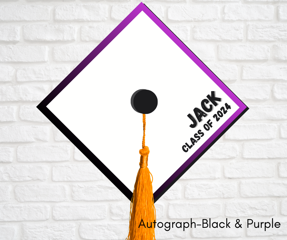 Grad Cap Topper - Autograph Topper