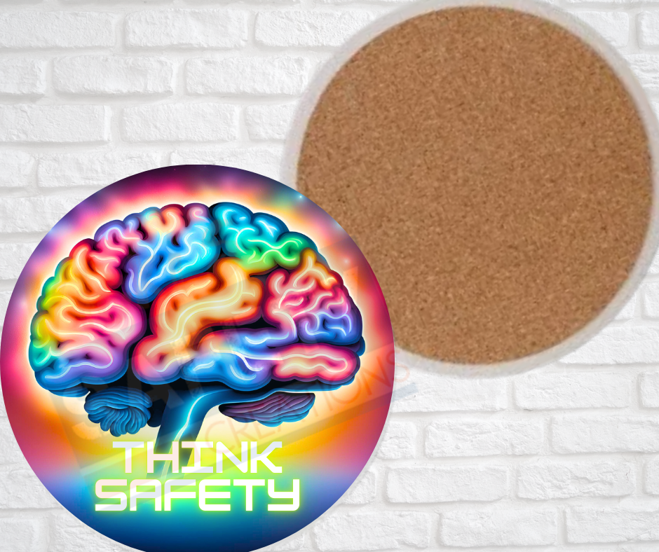 Ceramic Coasters - Think Safety