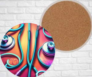 Ceramic Coasters - Stethoscopes