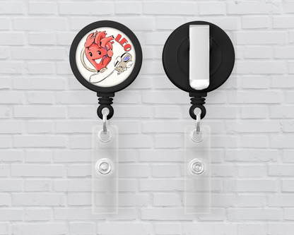 Basic Badge Reels - Leo the LVAD