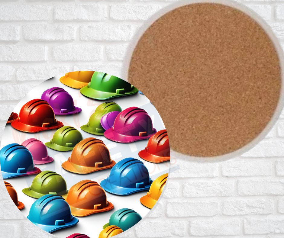 Ceramic Coasters - Hard Hats