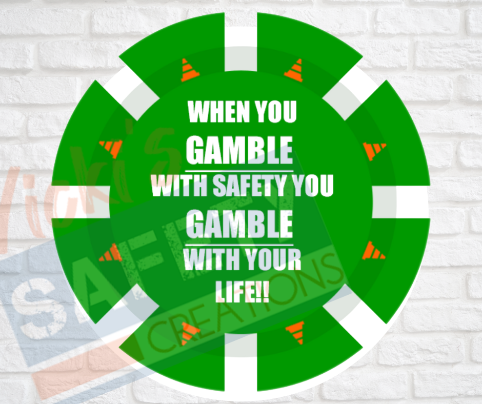 Vinyl Stickers-Gamble With Life (Multi-pack)