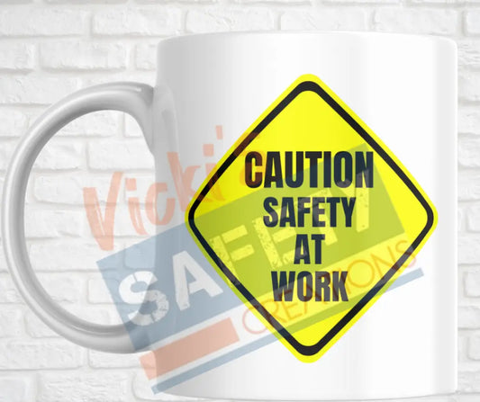 15oz. Ceramic Mug - Safety at Work Drinkware & Accessories
