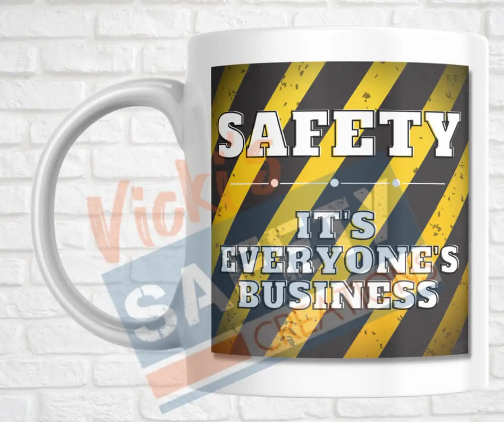 15oz. Ceramic Mug - Safety is Everyone’s Business Drinkware & Accessories