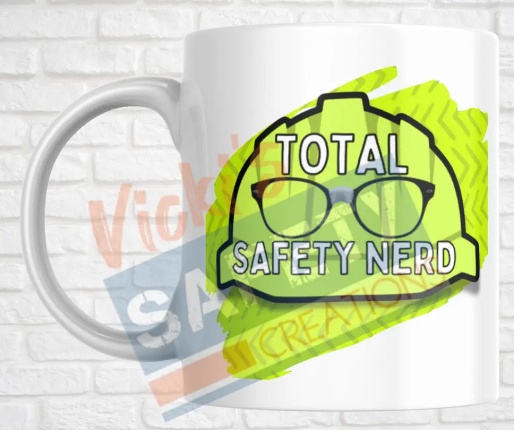 15oz. Ceramic Mug - Safety Nerd Drinkware & Accessories