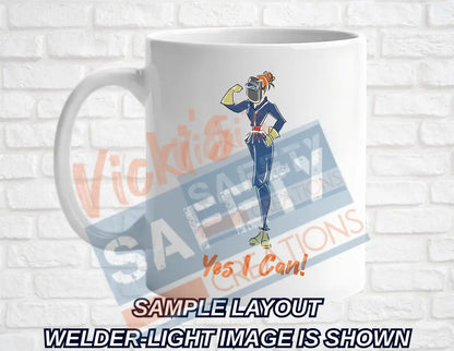 15oz. Ceramic Mug-Yes I Can Collection (Asst. Designs) Drinkware & Accessories