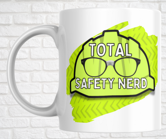 15oz. Ceramic Mug - Safety Nerd
