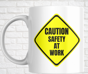 15oz. Ceramic Mug - Safety at Work