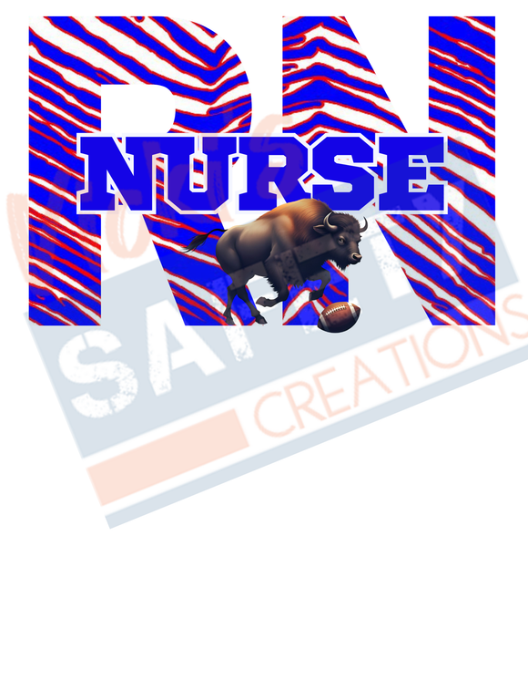 RN-Nurse-Buffalo Stripes (ASST. SHIRT STYLES)