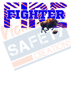 FIRE Fighter-Buffalo Stripes (ASST. SHIRT STYLES)