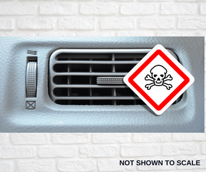 Car Vent Clip - GHS-Skull and Crossbones