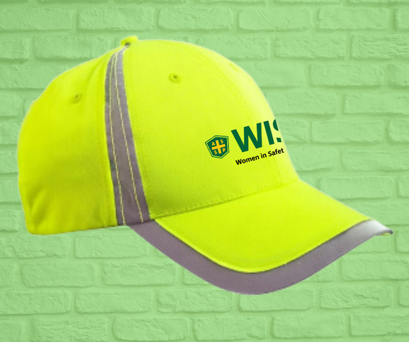 Reflective Accent Safety Cap (Asst. colors)-WISE