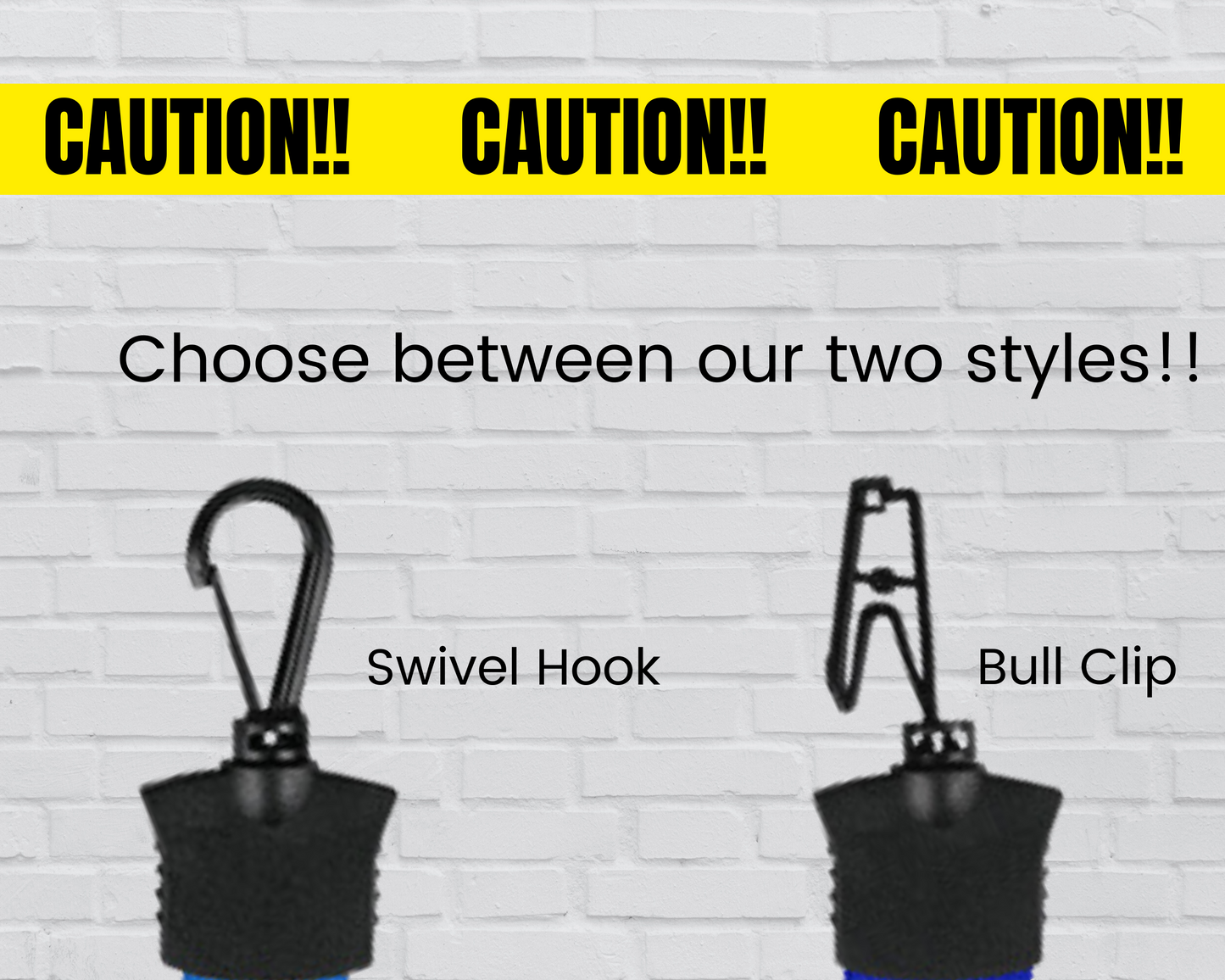 FULL COLOR LANYARD - CAUTION TAPE