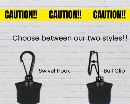 FULL COLOR LANYARD - CAUTION TAPE