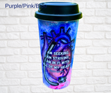 15oz. Polymer Tumbler-LVAD Heart (Asst. Colors)