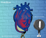 Badge Reels-LVAD Heart (Asst Colors)