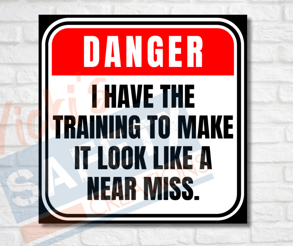 Vinyl Stickers-near miss (Multi-pack)