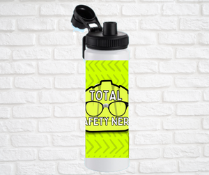 26oz. Insulated Water Bottle, Total Safety Nerd