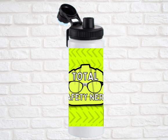 26oz. Insulated Water Bottle, Total Safety Nerd