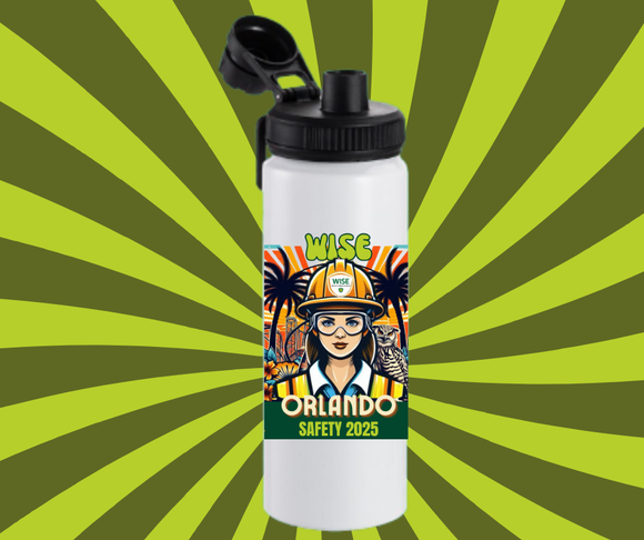 26oz. Insulated Water Bottle, SAFETY 2025