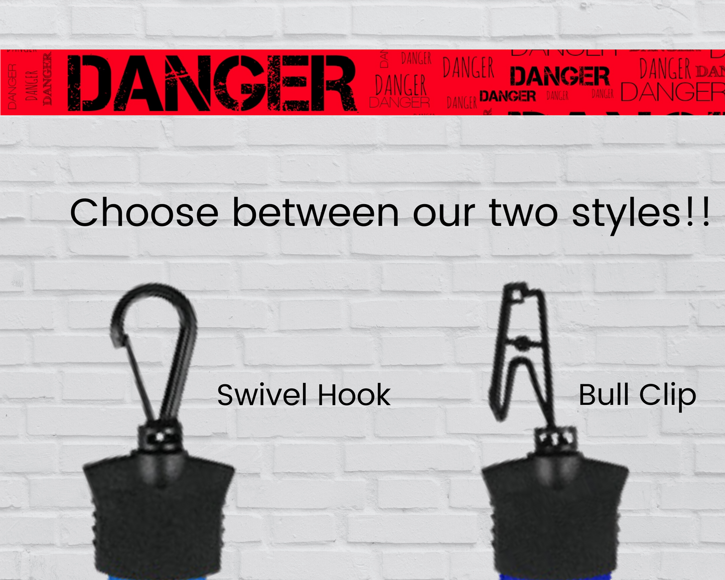 FULL COLOR LANYARD - DANGER WORD ART