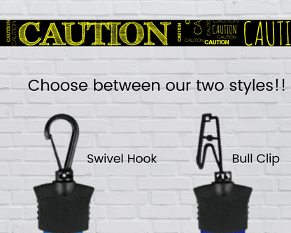FULL COLOR LANYARD - CAUTION WORD ART