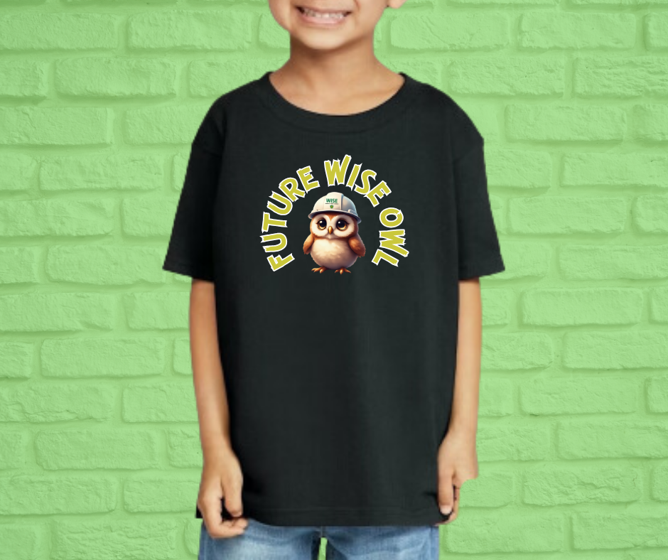 Future WISE Owl Tops (Youth, Toddler, Infant Sizes)