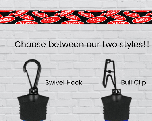 FULL COLOR LANYARD - DANGER, DANGER EVERYWHERE