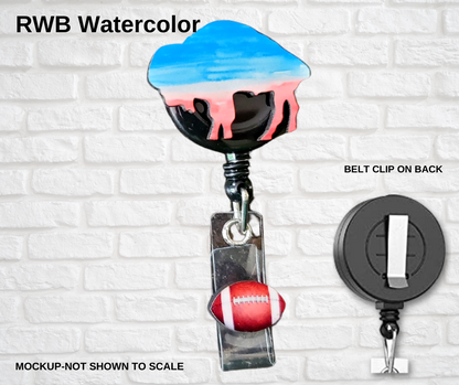 Di-cut Badge Reels-Buffalo (Asst. Patterns)