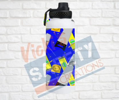 32oz. Insulated Water Bottle Construction Tools (asst. colors) Water Bottles