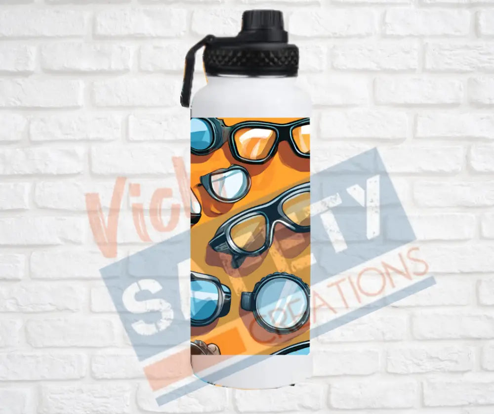32oz. Insulated Water Bottle Safety Glasses Water Bottles