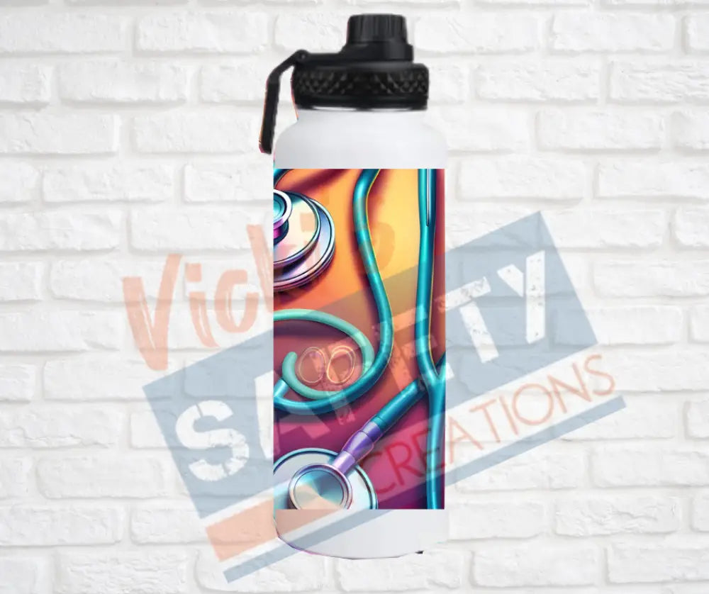 32oz. Insulated Water Bottle Stethoscopes Water Bottles