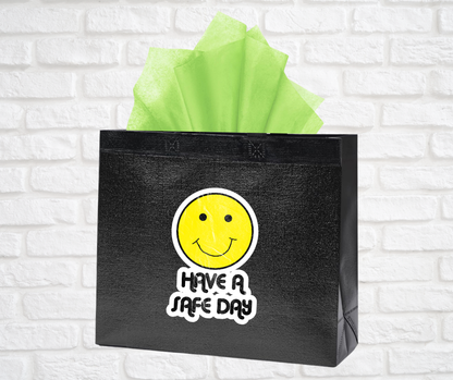 Gift Bags (Asst. Colors & Sizes)-Have a safe day