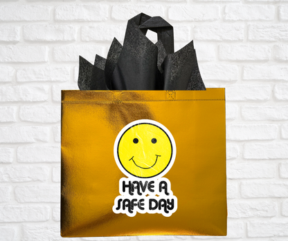 Gift Bags (Asst. Colors & Sizes)-Have a safe day
