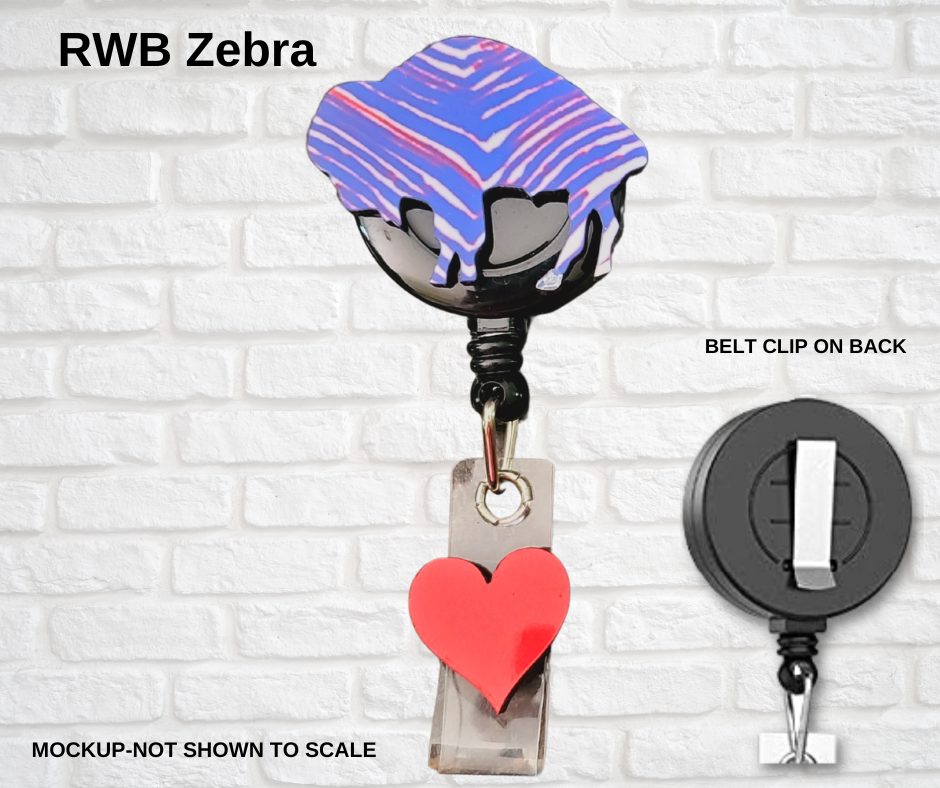 Di-cut Badge Reels-Buffalo (Asst. Patterns)