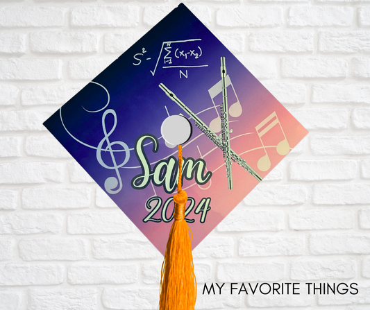 Grad Cap Topper - My favorite things