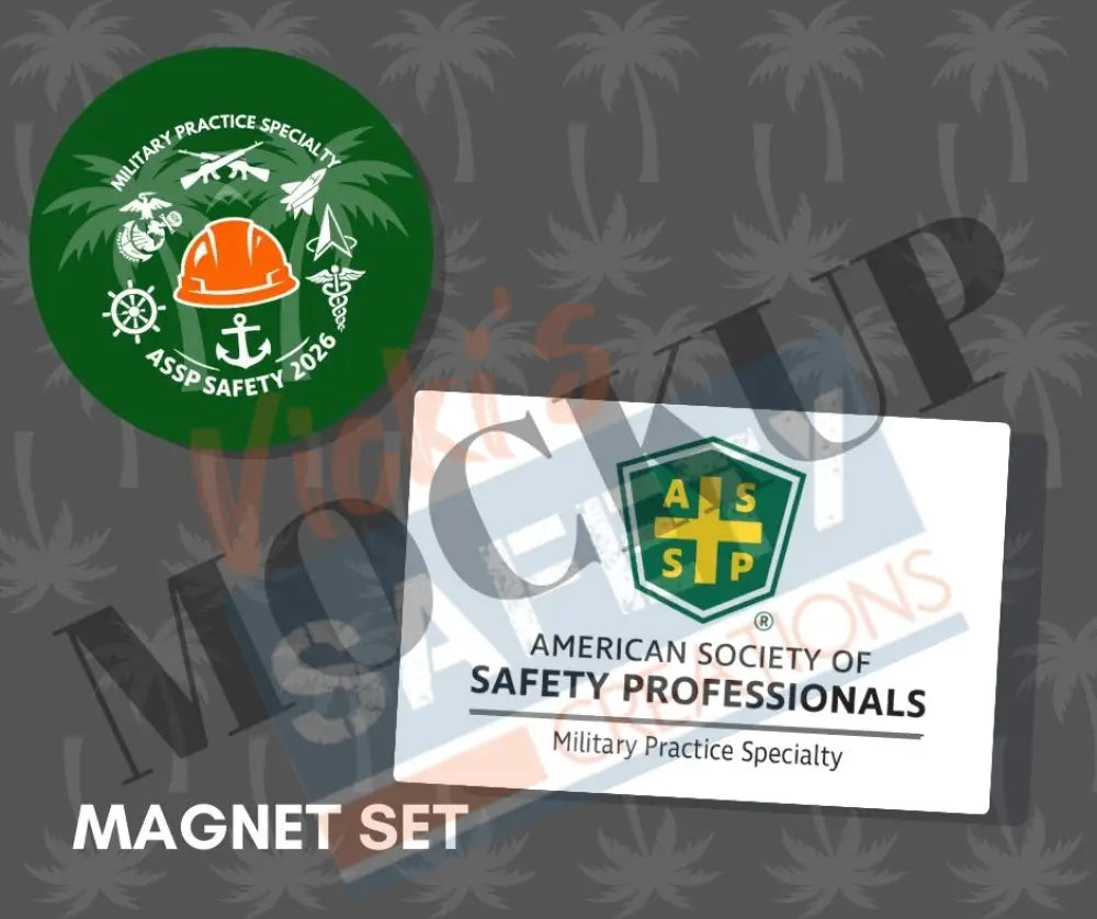 4 piece Magnet Set - MPS Safety 2026 magnets