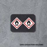 Stud Earrings - GHS Oxidation Hazard