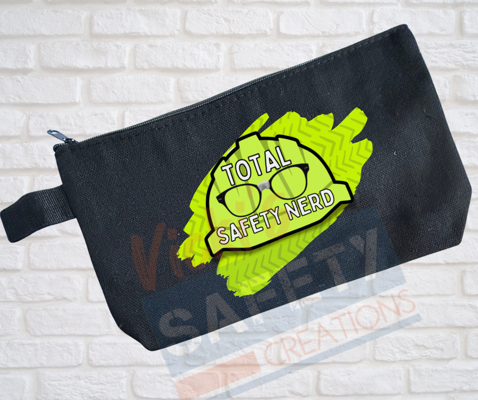 Multi-Purpose Canvas Pouch-Safety Nerd